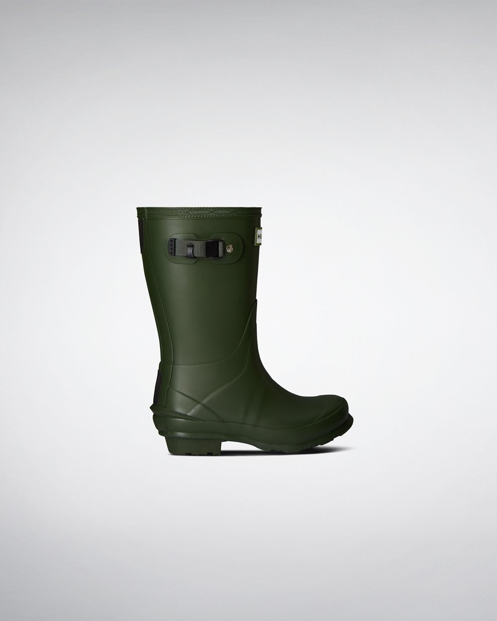 Hunter Niños Norris - Botas de Lluvia Verde - 962-RLQCON